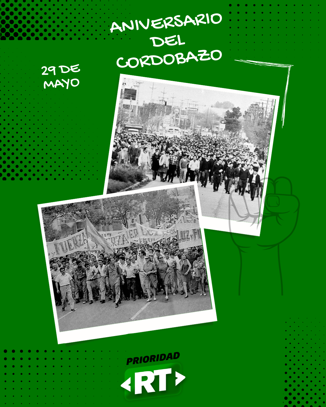 29 de mayo- Aniversario del cordobazo: la universidad en las calles