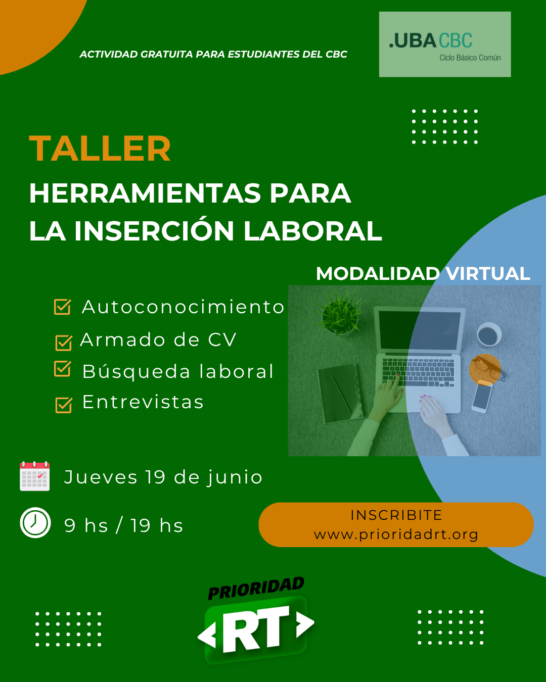 Taller Herramientas para la Inserción Laboral-CBC