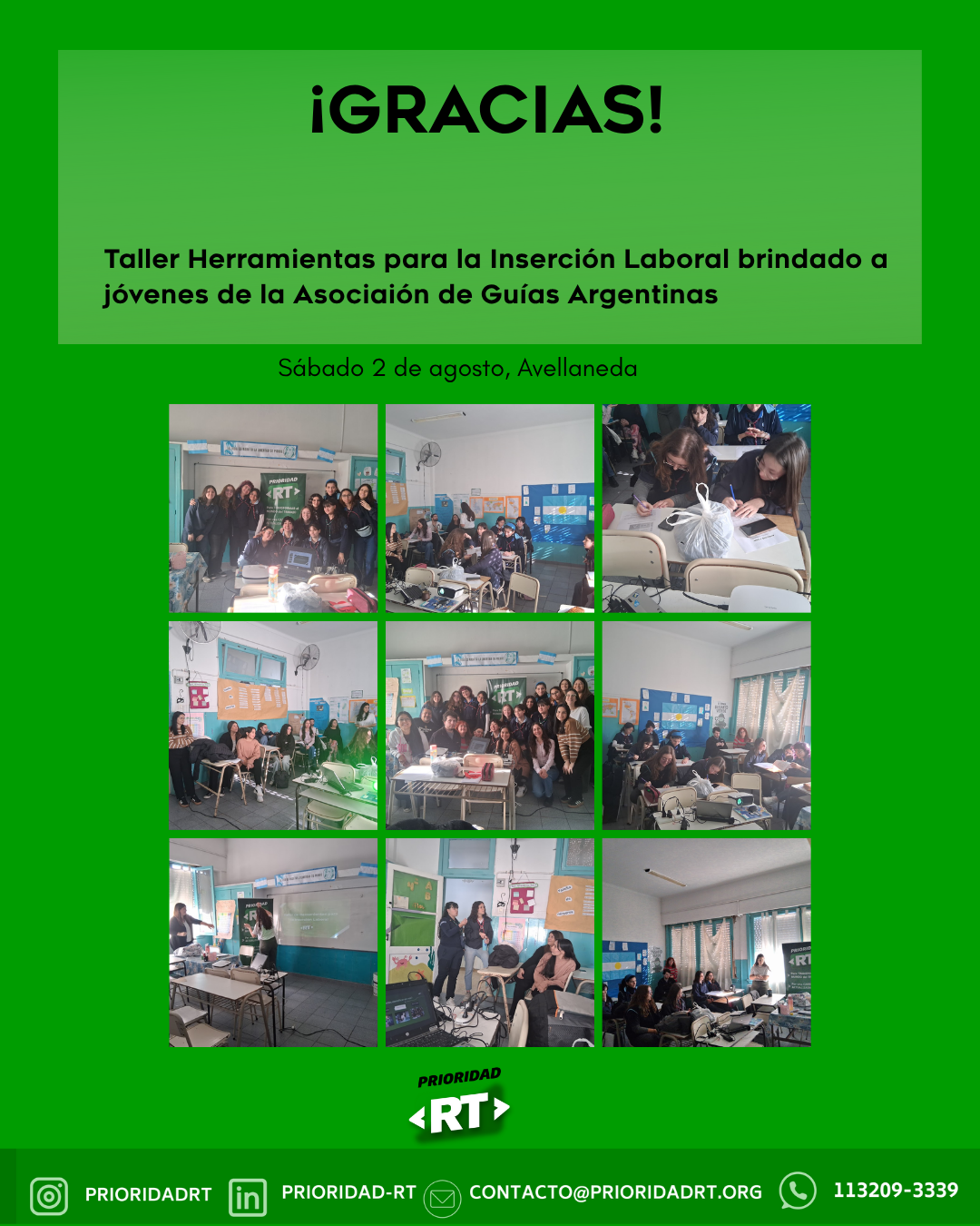 Taller Herramientas para la Inserción Laboral- Gerli