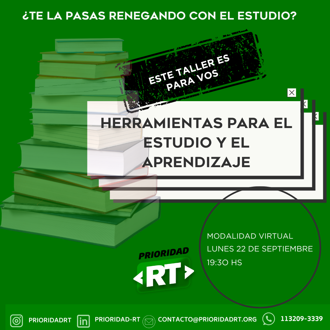 Taller de Herramientas para el Estudio y el Aprendizaje