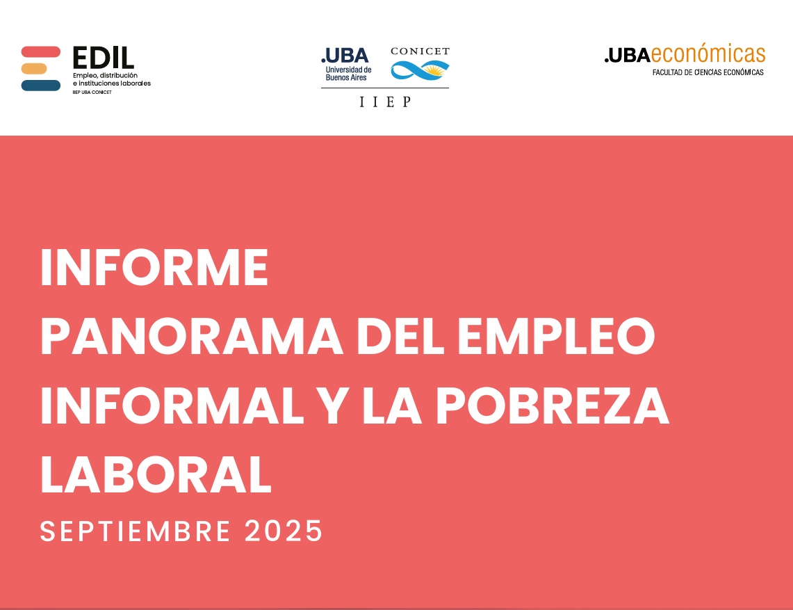 Informe: Panorama del empleo informal y la pobreza laboral