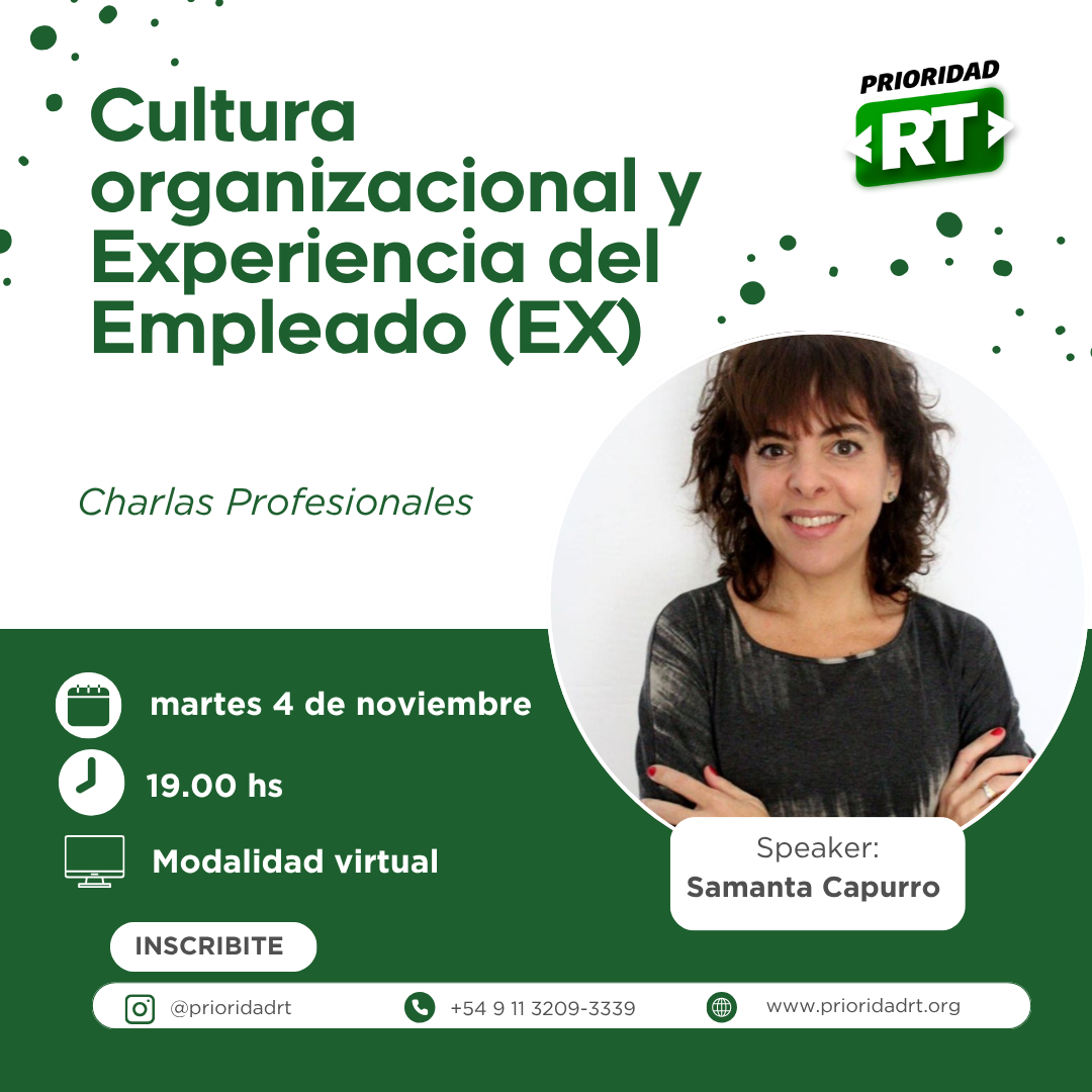 Cultura organizacional y Experiencia del Empleado (EX)