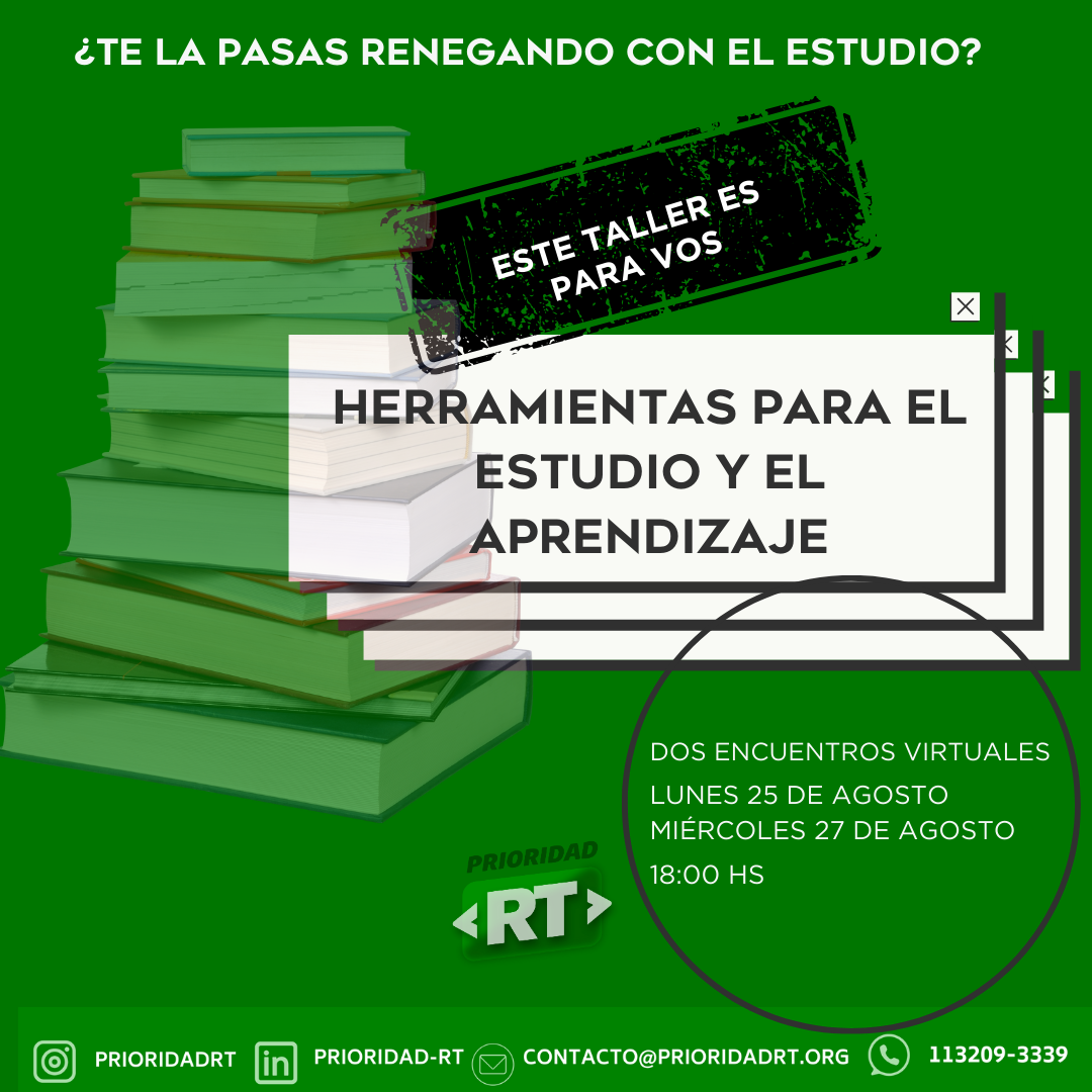 Taller de Herramientas para el Estudio y el Aprendizaje