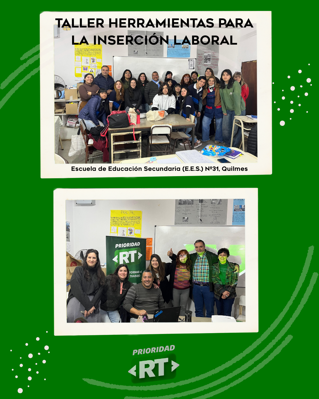 TALLER DE HERRAMIENTAS PARA LA INSERCIÓN LABORAL (Quilmes)