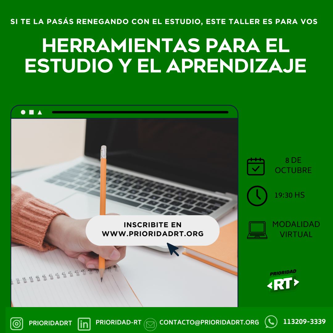 Taller de Herramientas para el Estudio y el Aprendizaje